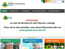 Tablet Screenshot of grand-couronne.com